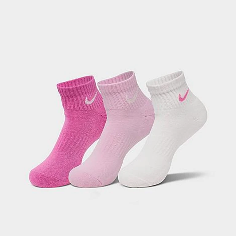 Nike Everyday Cushioned Training Ankle Socks (3-Pack) Size: Small