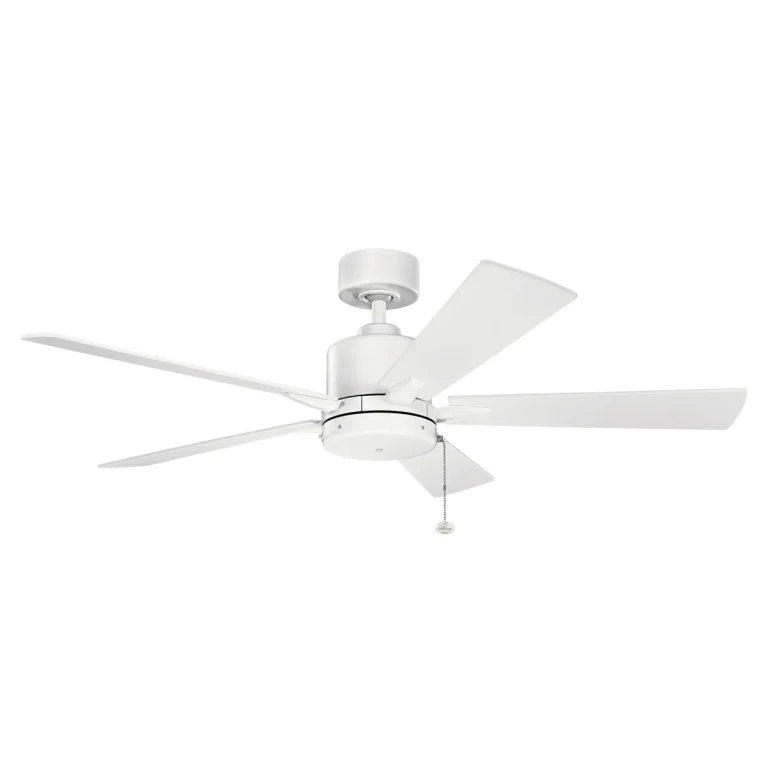 Bowen 52" Ceiling Fan in Matte White