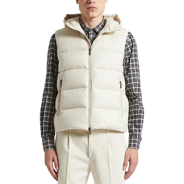 Peserico Man Hooded Puffer Vest