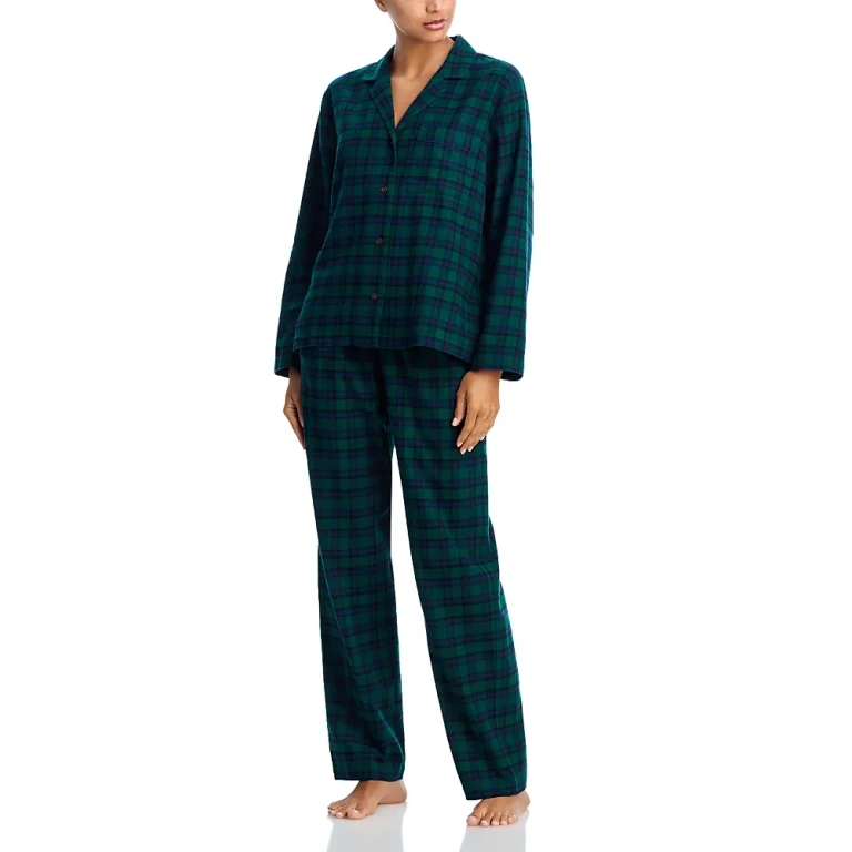 Eberjey Flannel Long Holiday Pajama Set