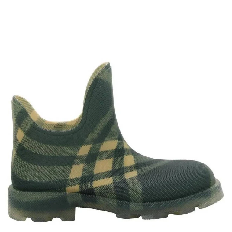 Burberry Marsh Check Ankle Rainboots