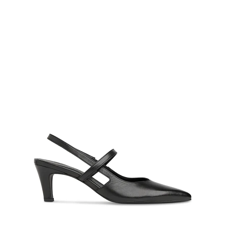 Whistles Women's Cecily Pointed Toe Slingback Kitten Heel Pumps