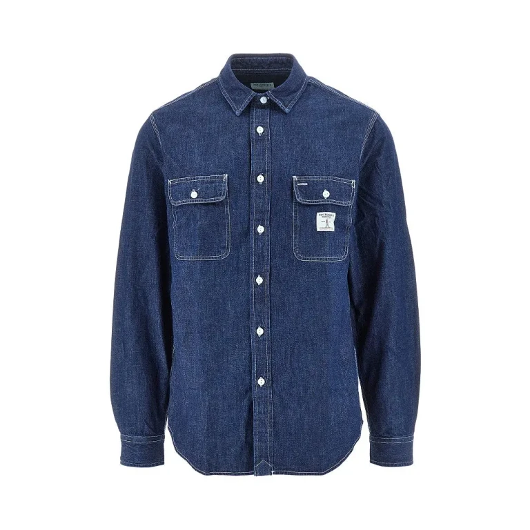 ROY ROGERS Denim Utility shirt Man S