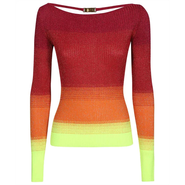 GCDS Ribbed Crew-neck Sweater