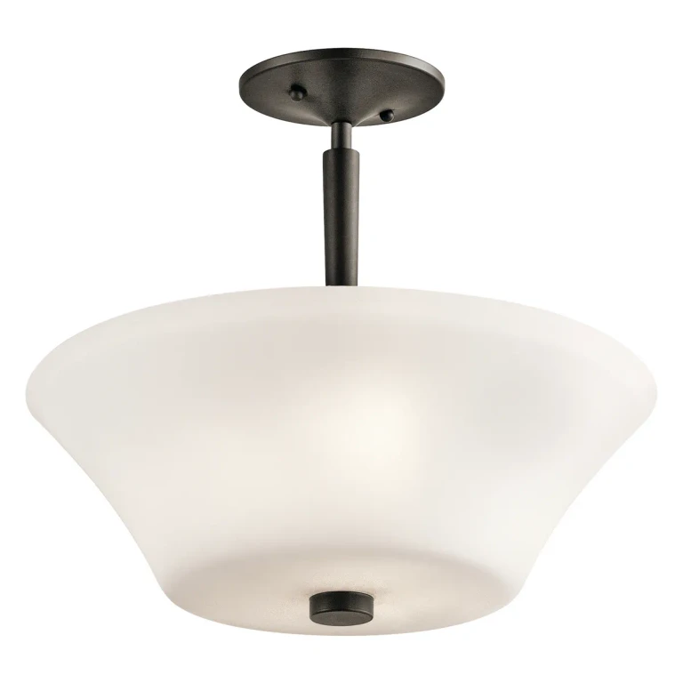 Aubrey 3-Light Semi-Flush Mount in Olde Bronze