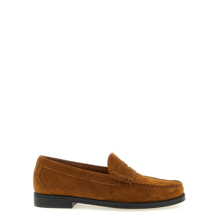 G. H. Bass Easy Weejuns Larson Loafers Brown Cow Leather (bos Taurus) - Men