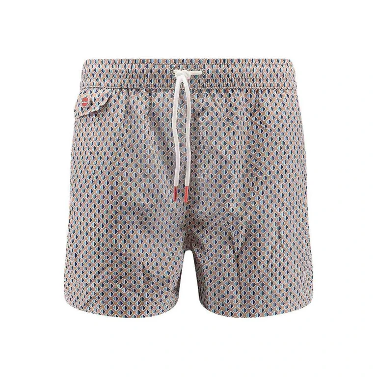 Kiton Short De Bain - Rouge