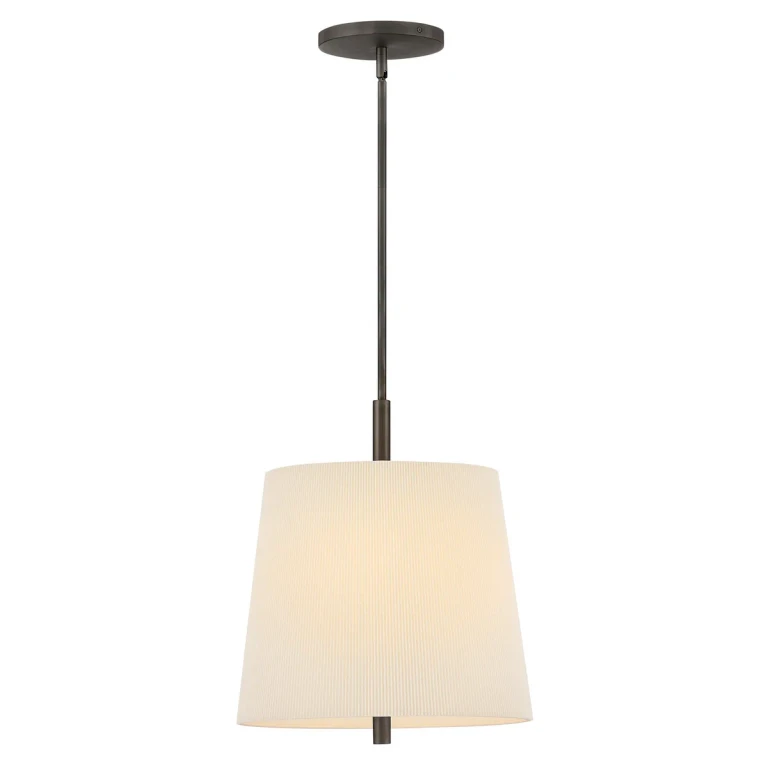 Slate Bronze LED Pendant from the Clive Collection
