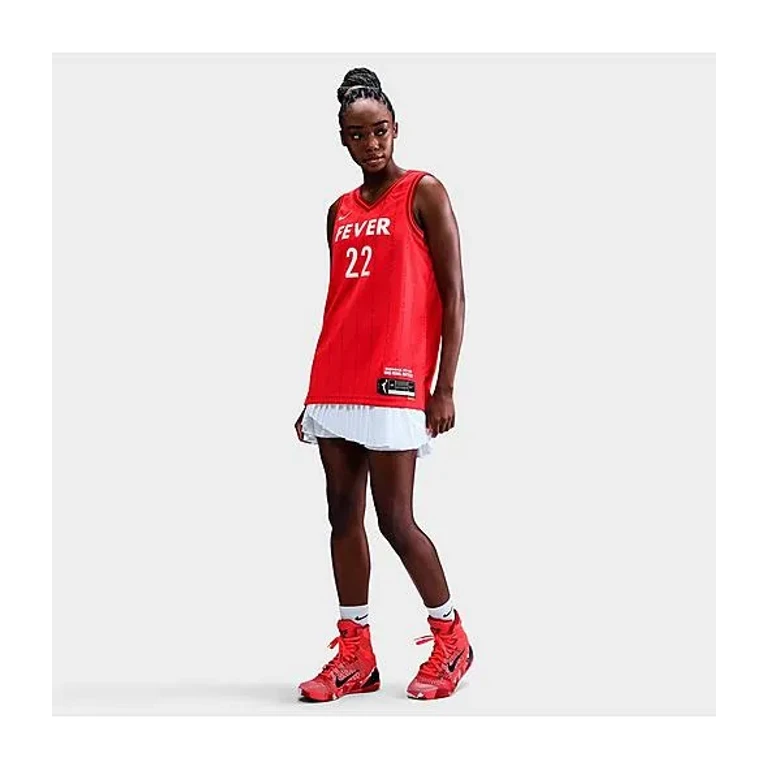 Nike Women's Dri-FIT Indiana Fever Rebel Edition WNBA Victory Replica Jersey in University Red Size: XS