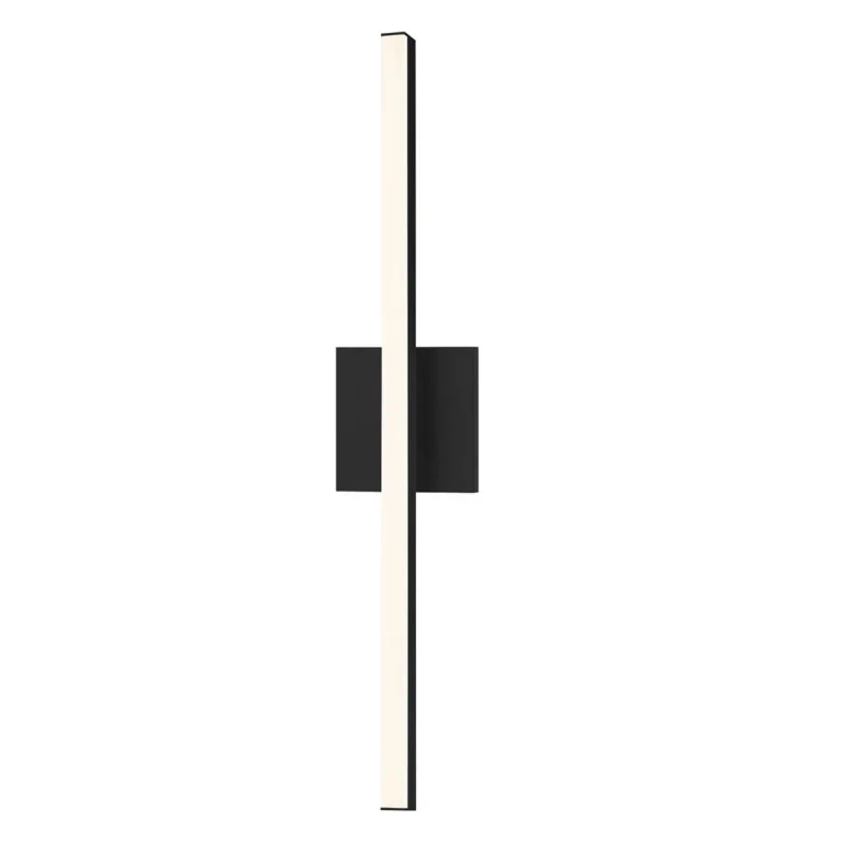 Stix LED Bathroom Vanity Light in Satin Black