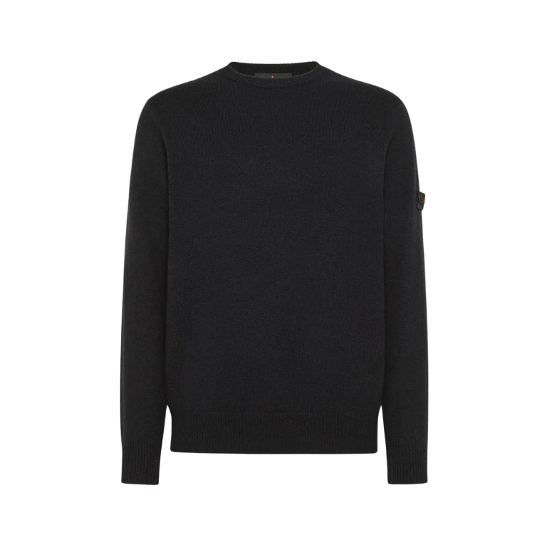 Peuterey Yak Wool Blend Sweater With Logo