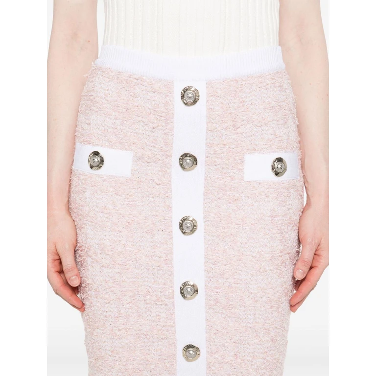 Balmain Skirts Pink - Women