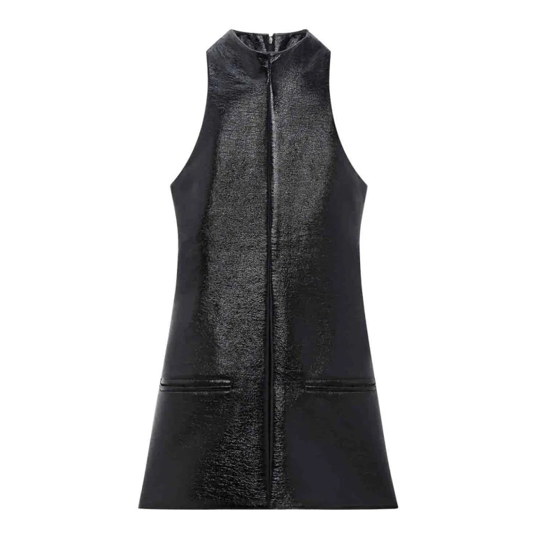 Courreges Robe Au Genou - Marron