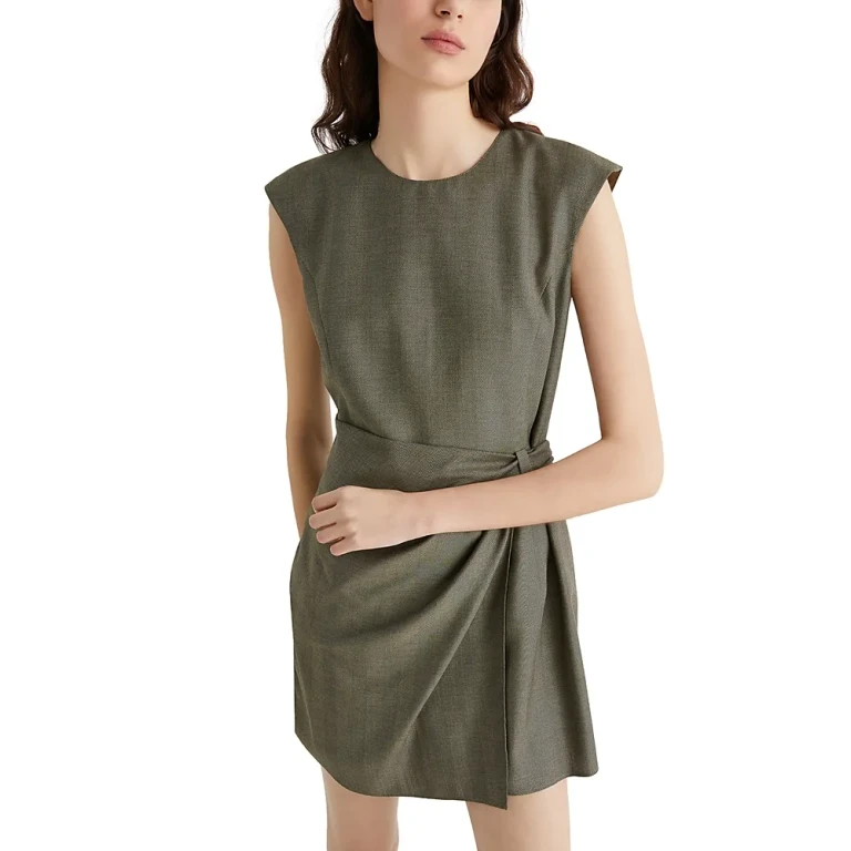 Marella Fetta Kaki Dress