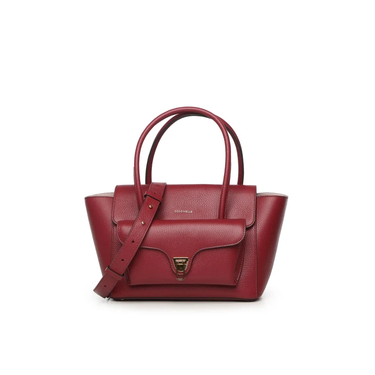 Double Beat Medium Leather Bag