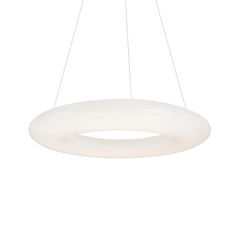 White LED Pendant from the Cumulus Collection