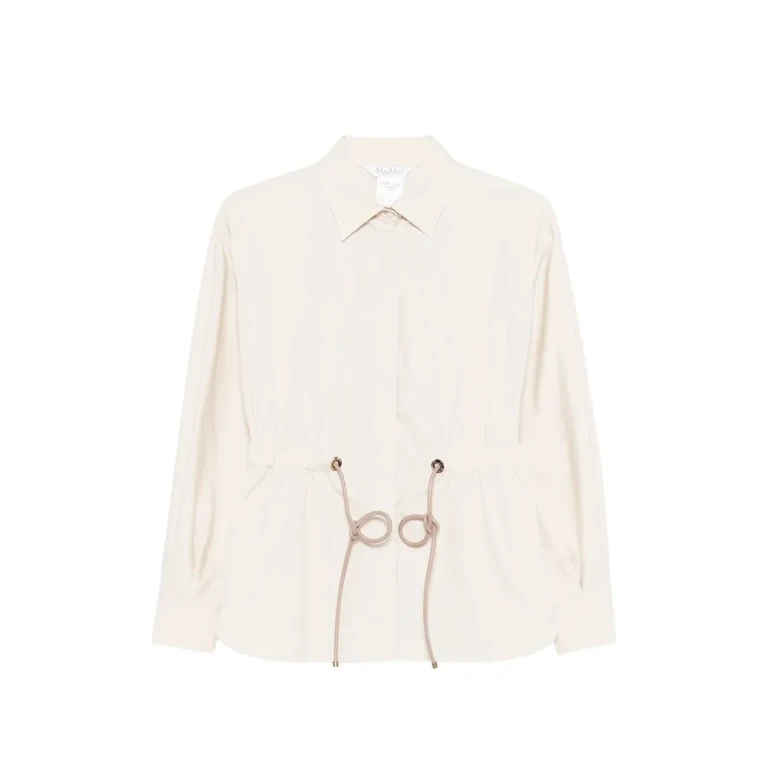 Max Mara Drawstring-waist Shirt