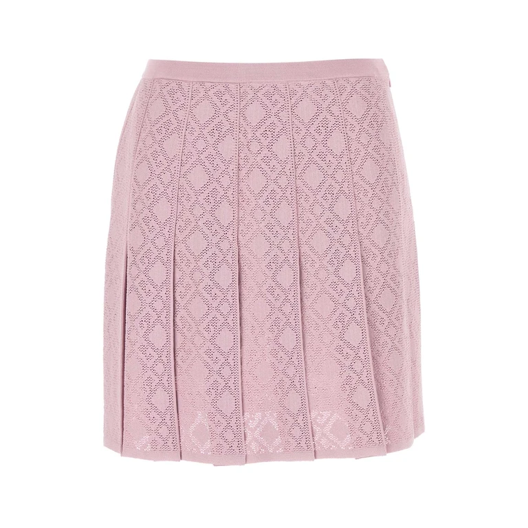 Givenchy Pink Viscose Blend Skirt