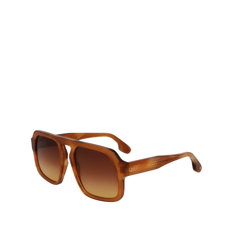 Victoria Beckham Chain Rectangular Sunglasses, 53mm