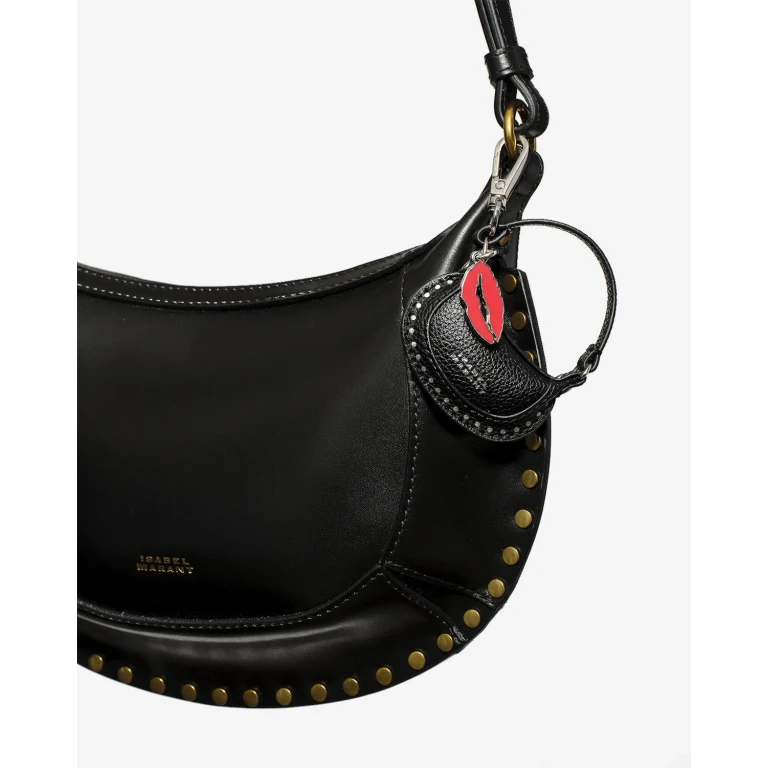 Accessoire De Sac Oskan Moon Nano - Goodies - Noir - Isabel Marant