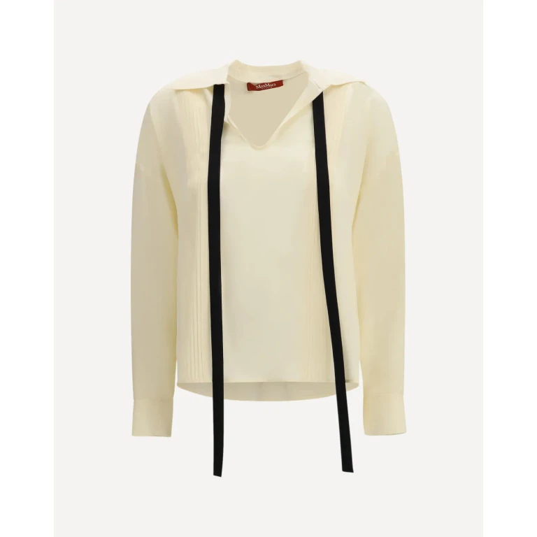 막스마라 스튜디오 여성용 실크 블라우스 46사이즈