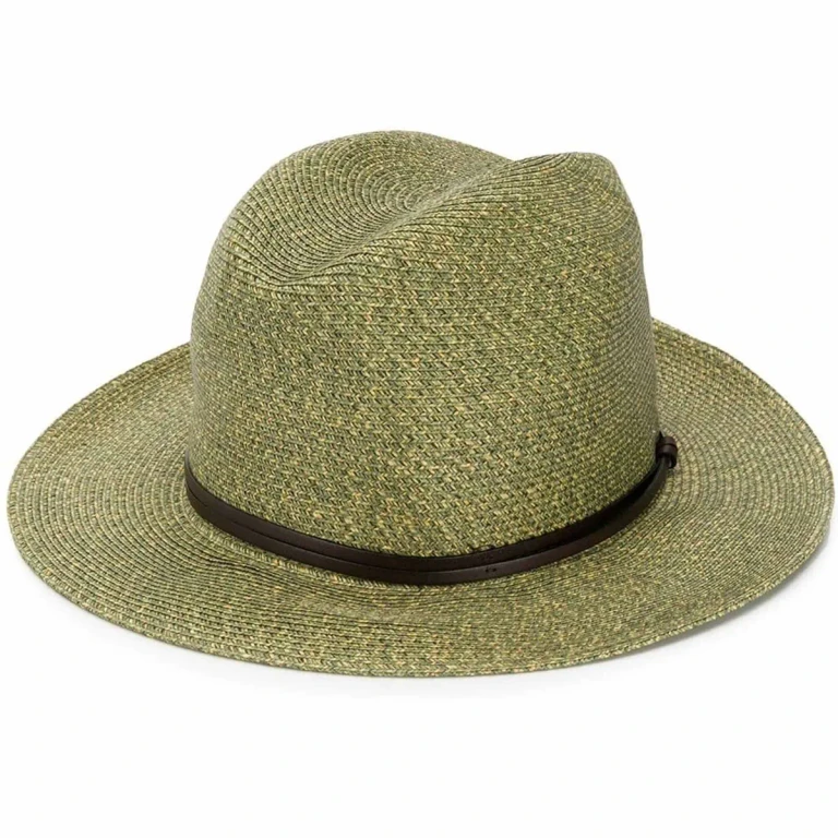 MC2 Saint Barth Military Green Paper Hat