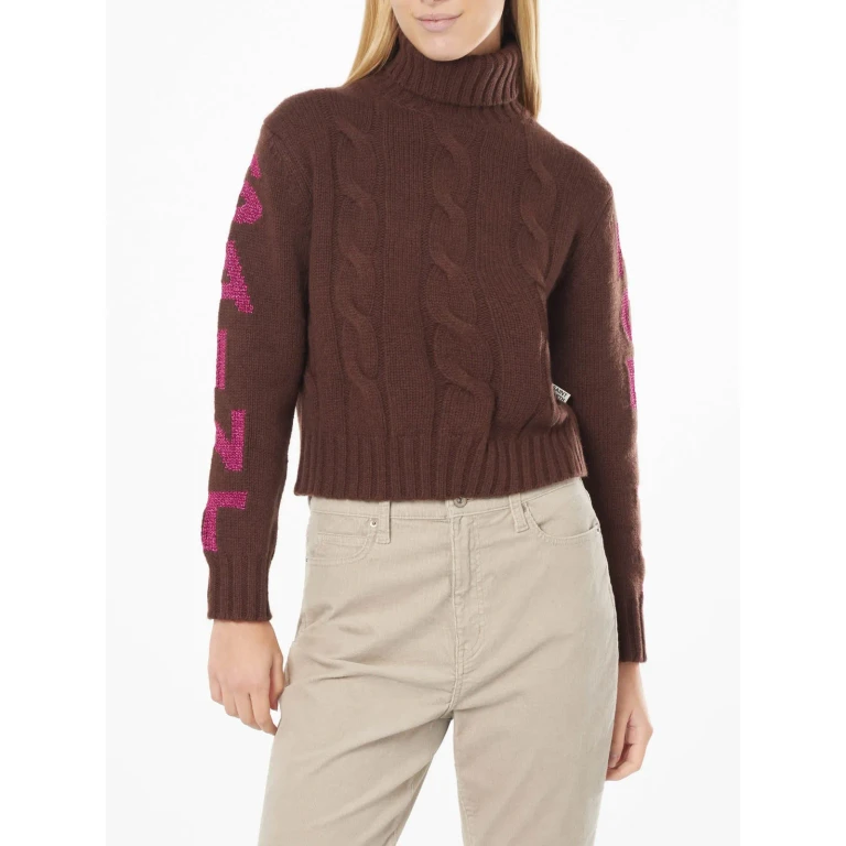 MC2 Saint Barth Adler Turtleneck Sweater With Saint Moritz Jacquard