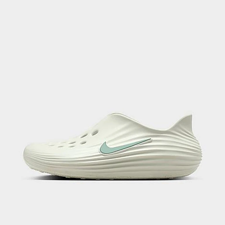 Nike Men's ReactX Rejuven8 Recovery Casual Shoes in Spruce Aura/Light Silver Size: 4.0