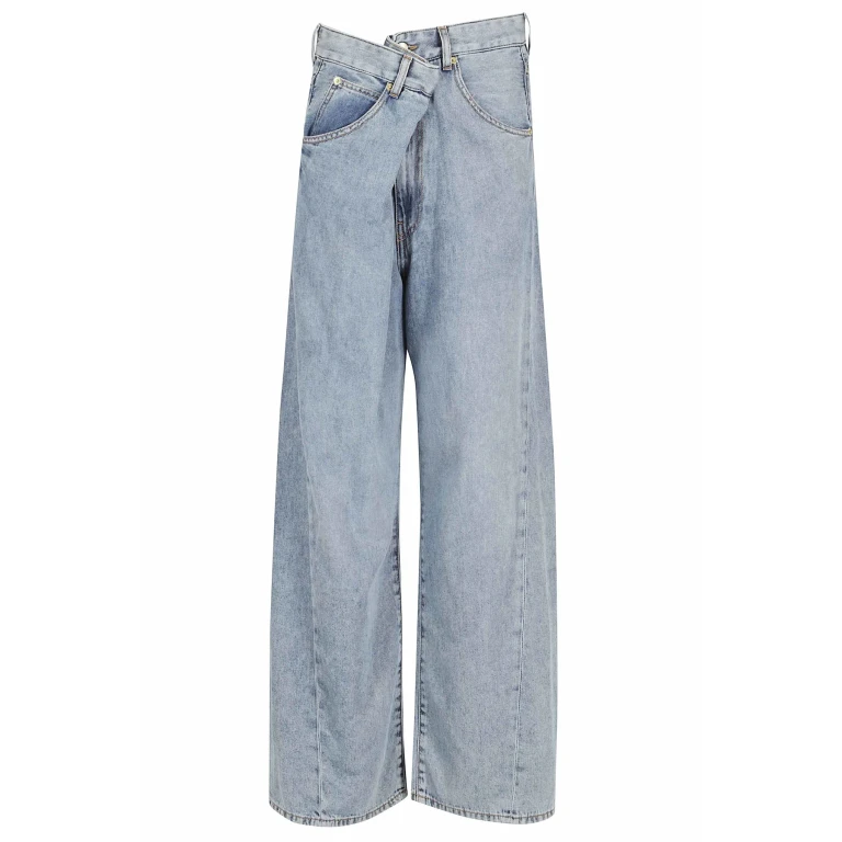 Ines Fold Over Tencel Denim