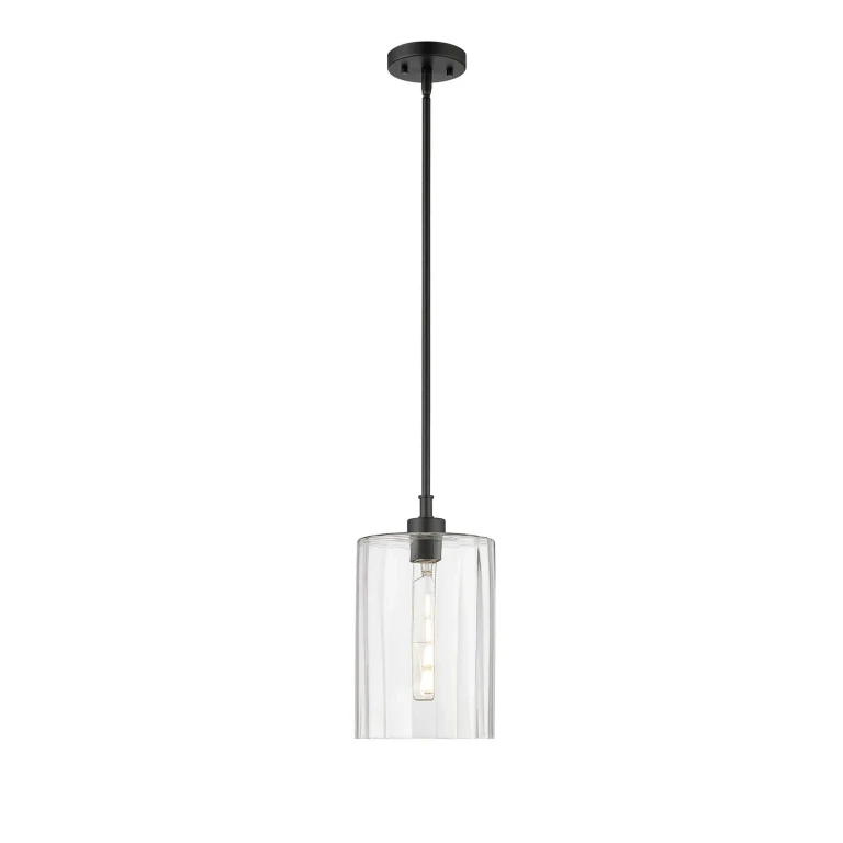 Matte Black Pendant from the Chastine Collection