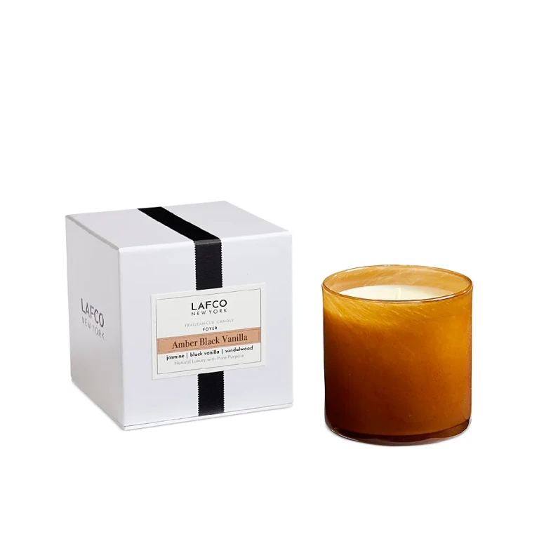 Lafco Amber Black Vanilla Signature Candle, 15.5 oz.