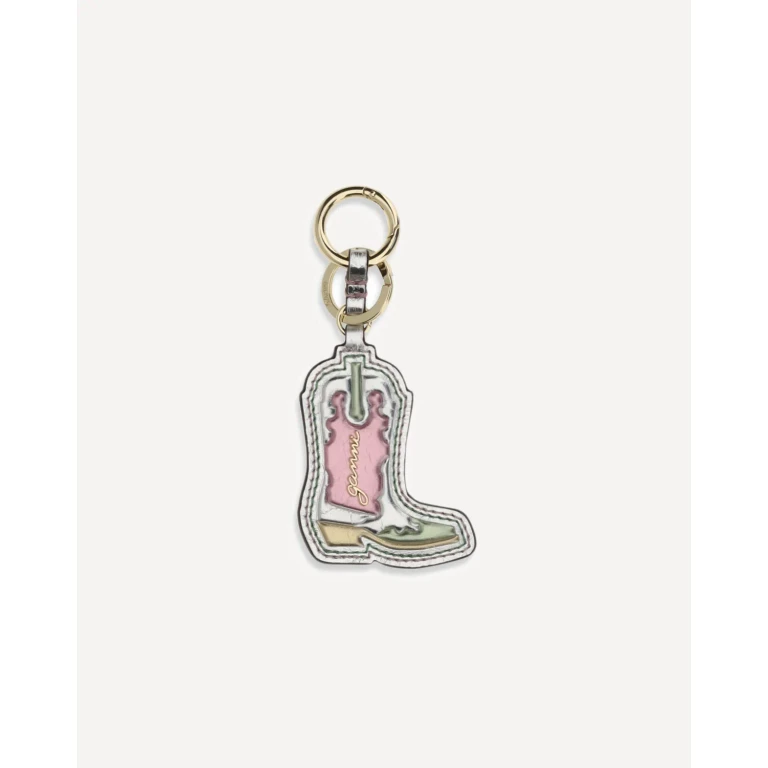 GANNI Western Boot Keyring Female UNI