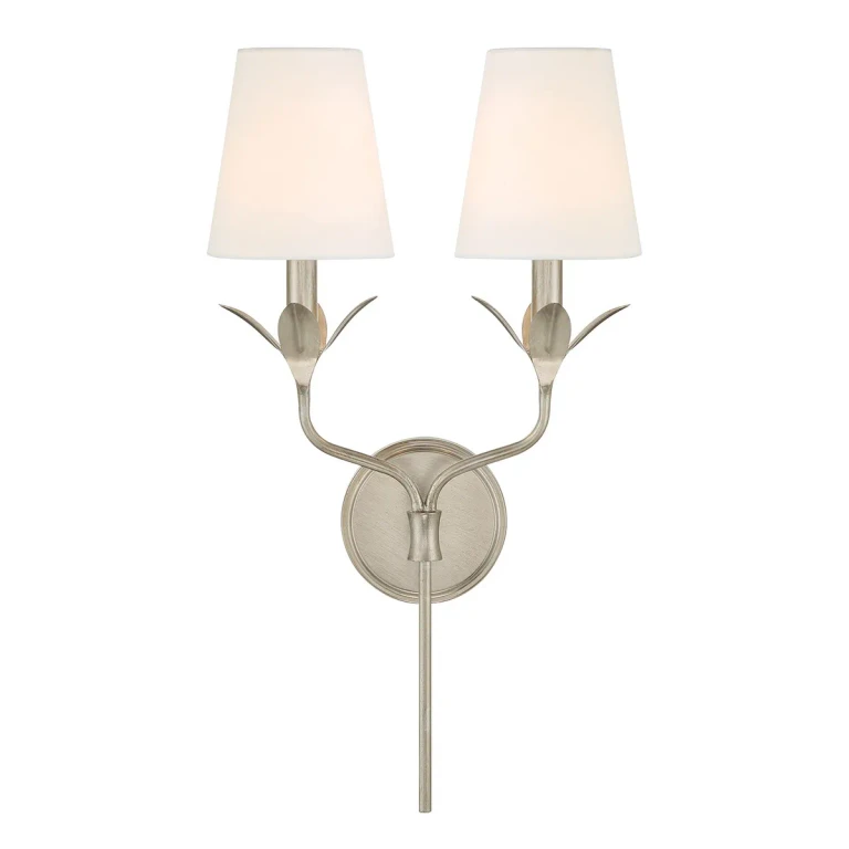 Antique Silver Wall Sconce from the Broche Collection