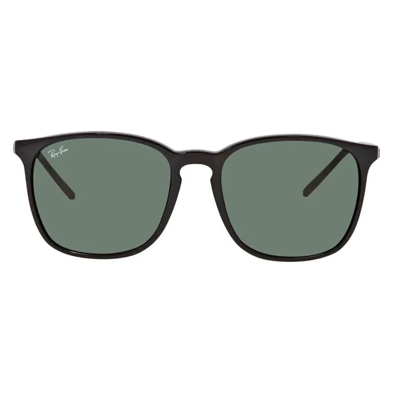 Ray Ban Green Classic Square Unisex Sunglasses RB4387 60171 56