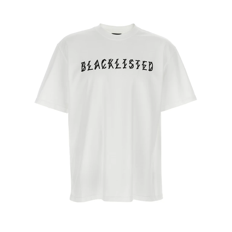 44 Label Blacklisted T-shirt White/black Cotton - Men