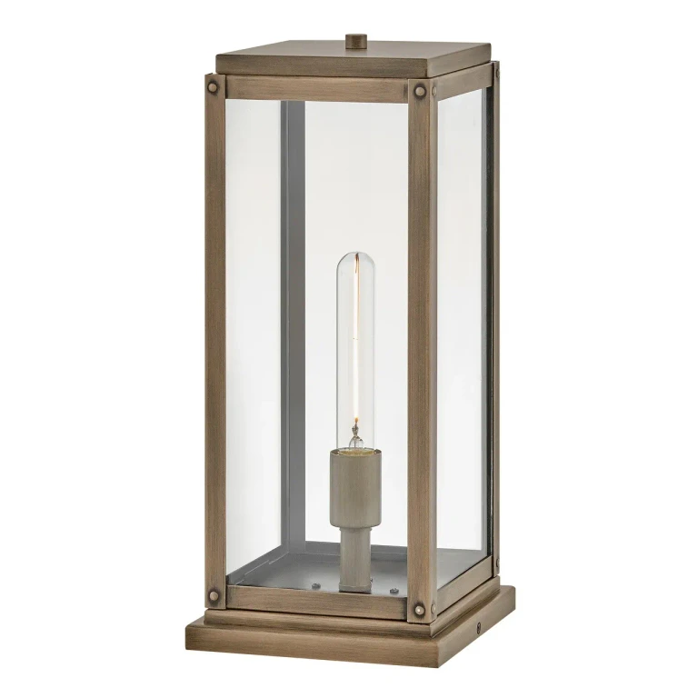 Burnished Bronze LED Pier Mount from the Max Collection