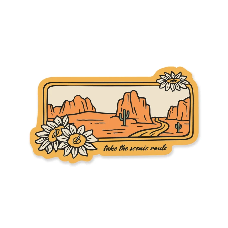 Scenic Route | Sticker