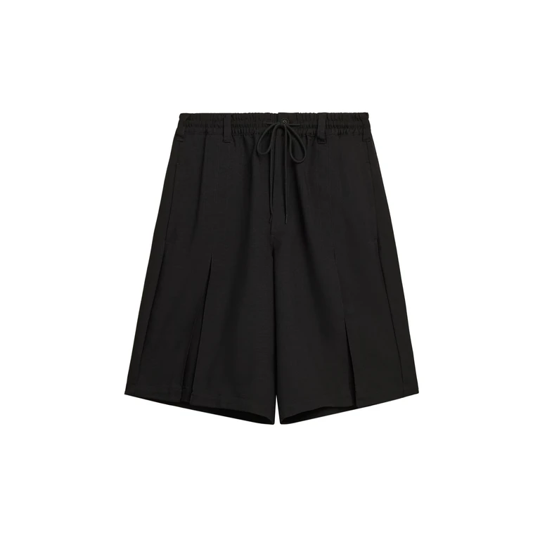 Y-3 Shorts Black Poliestere Riciclato - Men