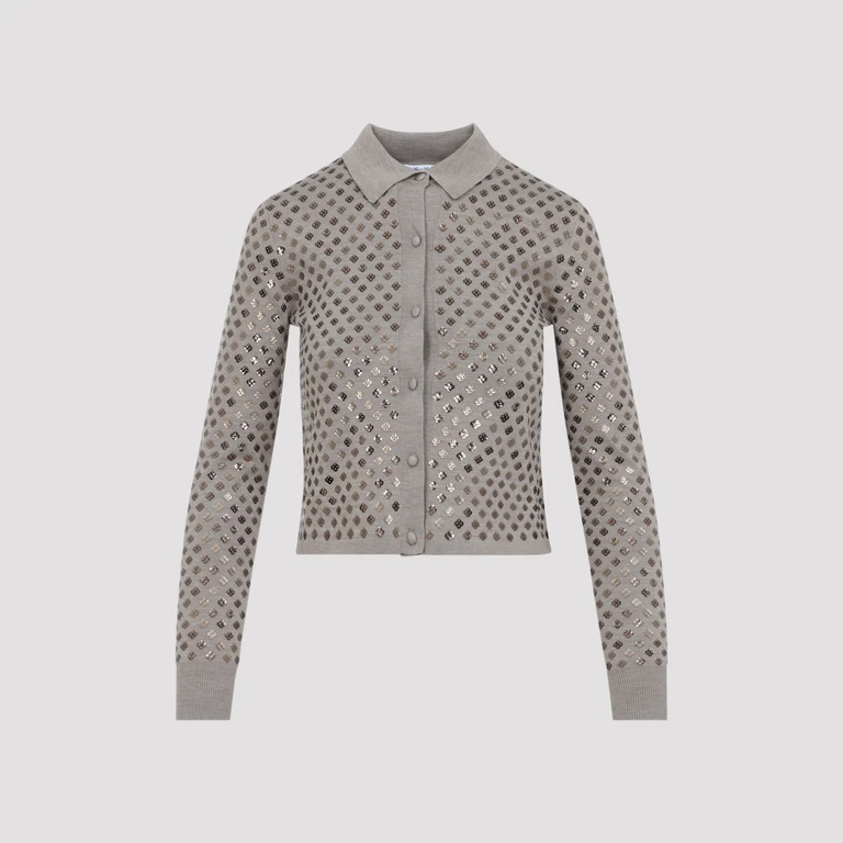 Max Mara Mxmragno Sequin Cardigan