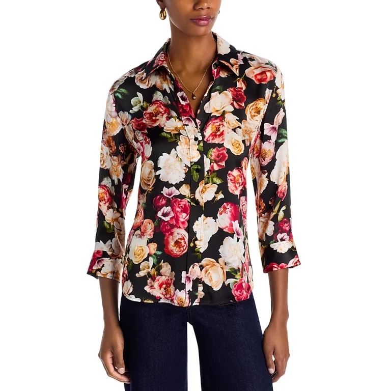 L'Agence Dani Silk Blouse