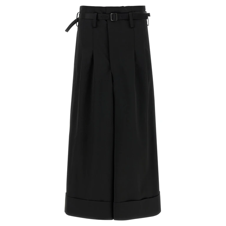 Junya Watanabe High waist pants Black Acetate - Women