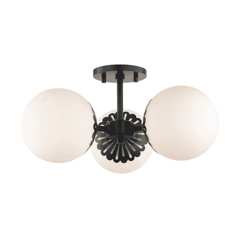 Mitzi Paige 3-Light Ceiling Light in Old Bronze