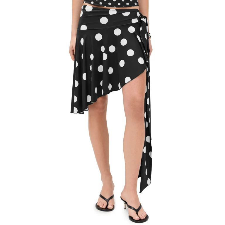 Lioness Safari Midi Skirt Noir XS