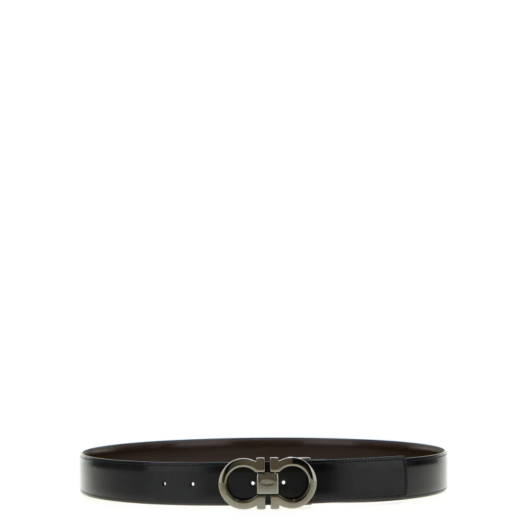 Ferragamo double Adjustable Reversible Belt