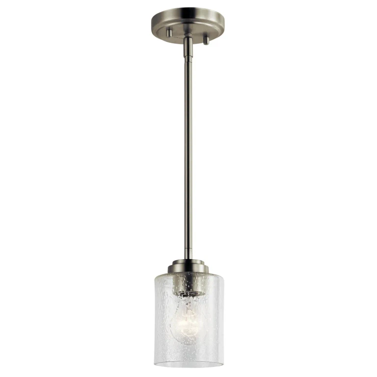 Winslow Mini Pendant 1-Light in Brushed Nickel