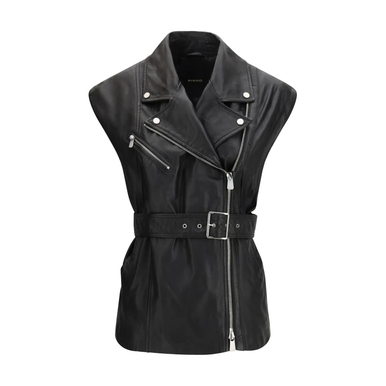 Pinko Gypsy Biker-style Vest