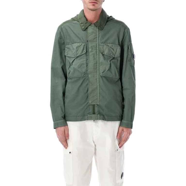 C. P. COMPANY Jacket Men color Green (20CMOS017A005991G668)