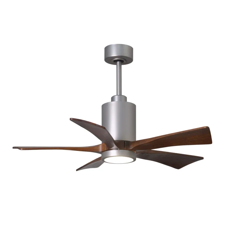 Matthews Patricia 42" Indoor Ceiling Fan in Brushed Nickel
