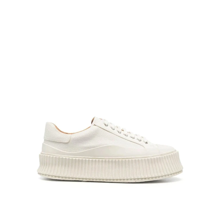 Jil Sander 女士运动鞋 - 白色