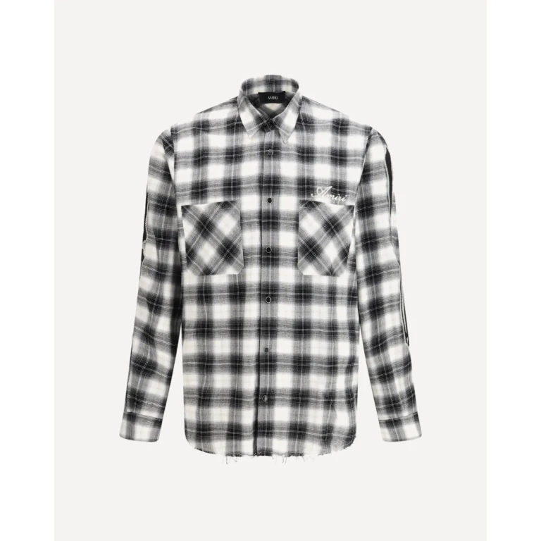 Camisa de cuadros oversize AMIRI para hombre (Talla M)